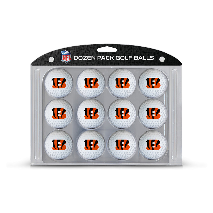 Cincinnati Bengals Golf Balls, 12 Pack