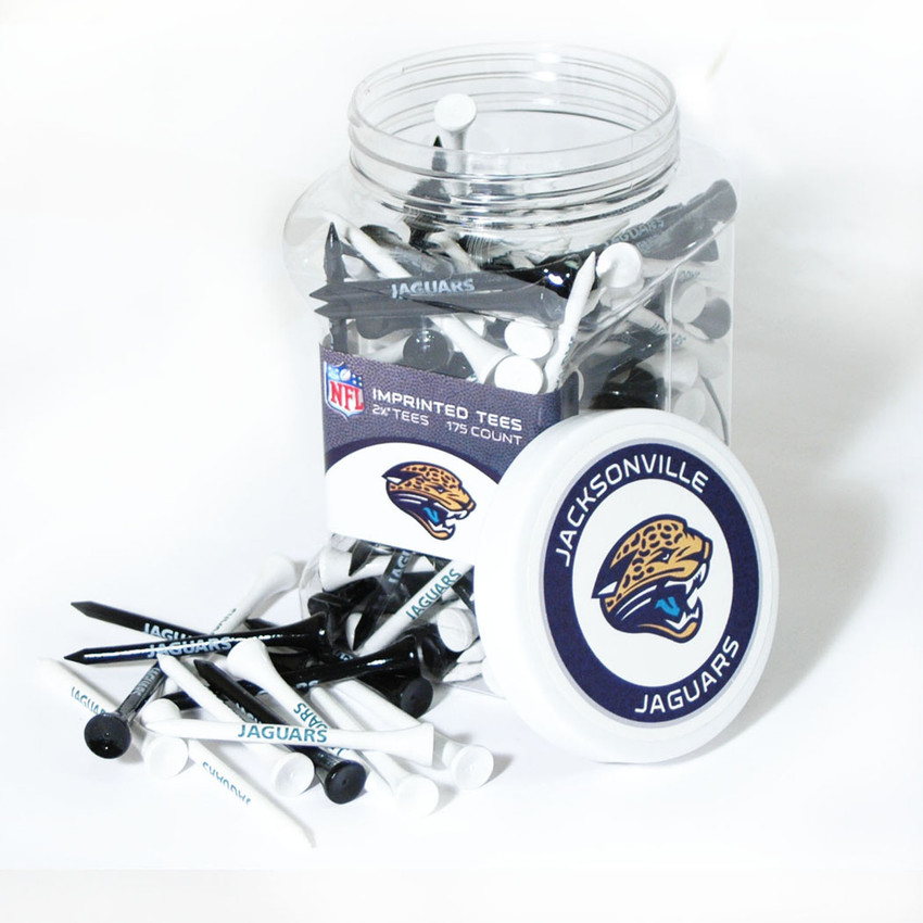 Jacksonville Jaguars Jar Of 175 Golf Tees