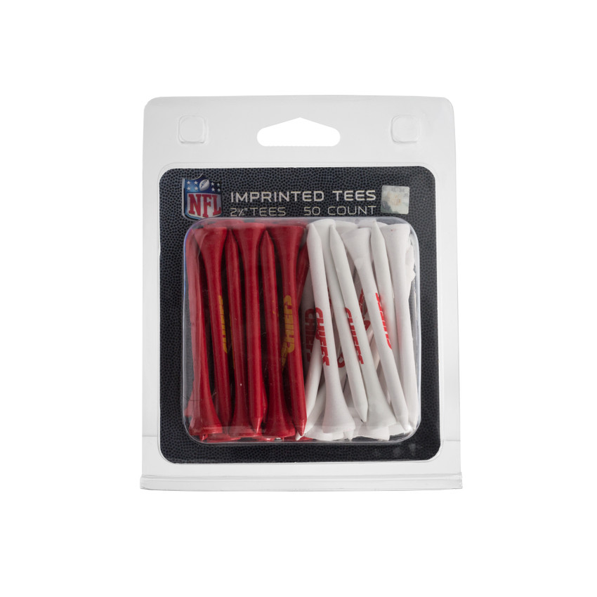 Kansas City Chiefs Pack Of 50 Golf Tees