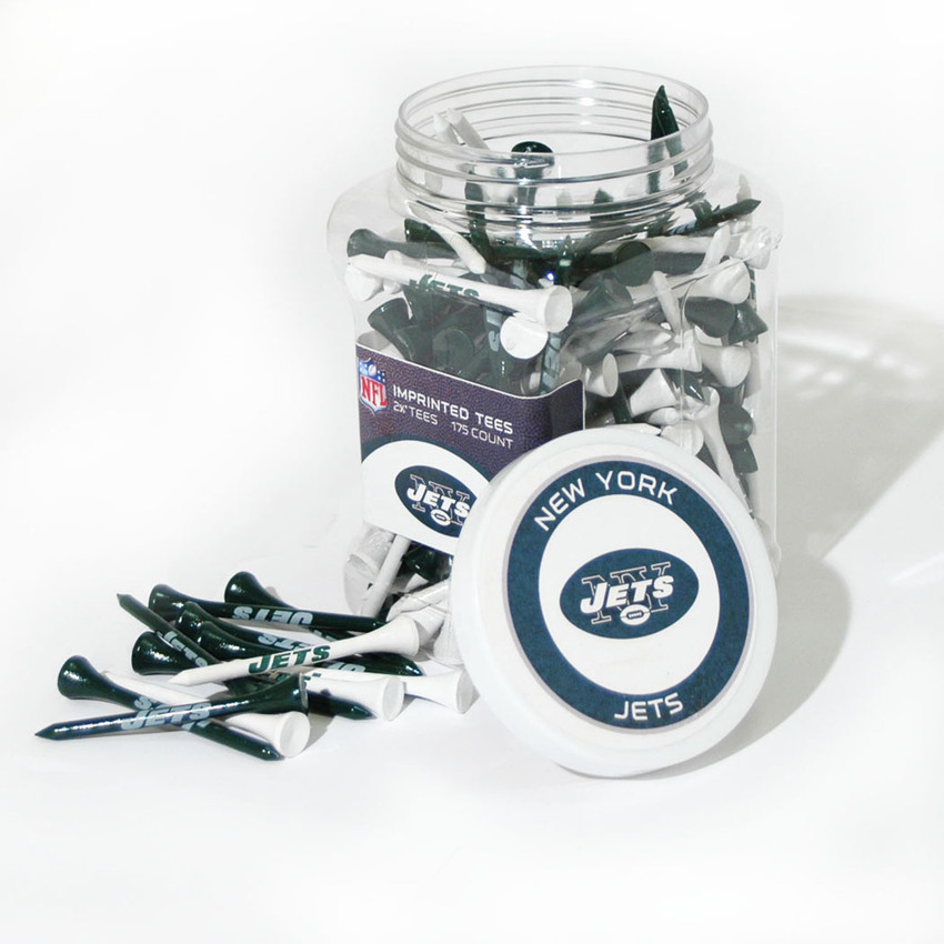New York Jets Jar Of 175 Golf Tees
