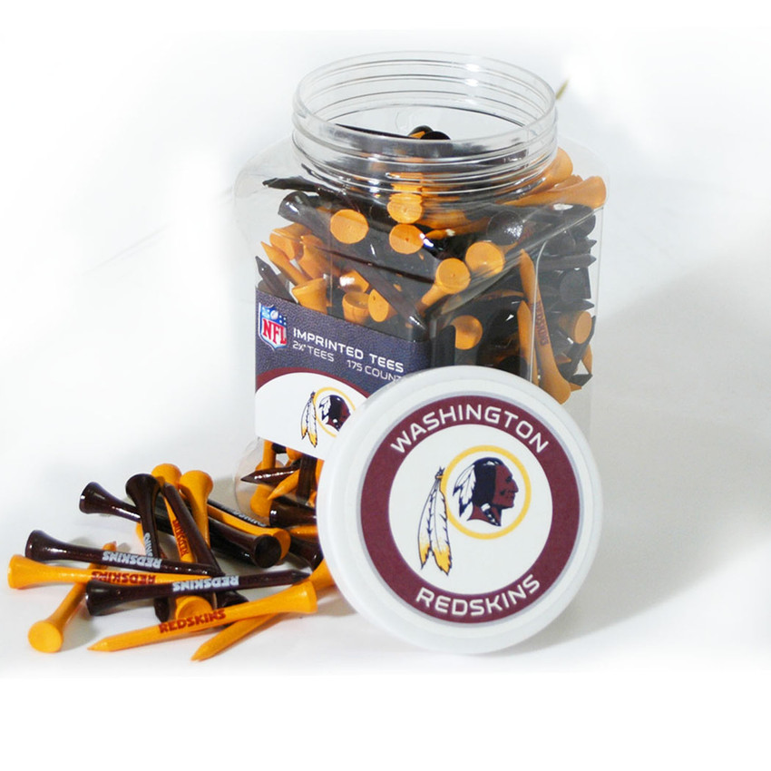 Washington Commanders Jar Of 175 Golf Tees