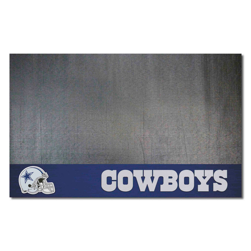 Dallas Cowboys Vinyl Grill Mat - 26in. x 42in. Star Primary Logo & Wordmark