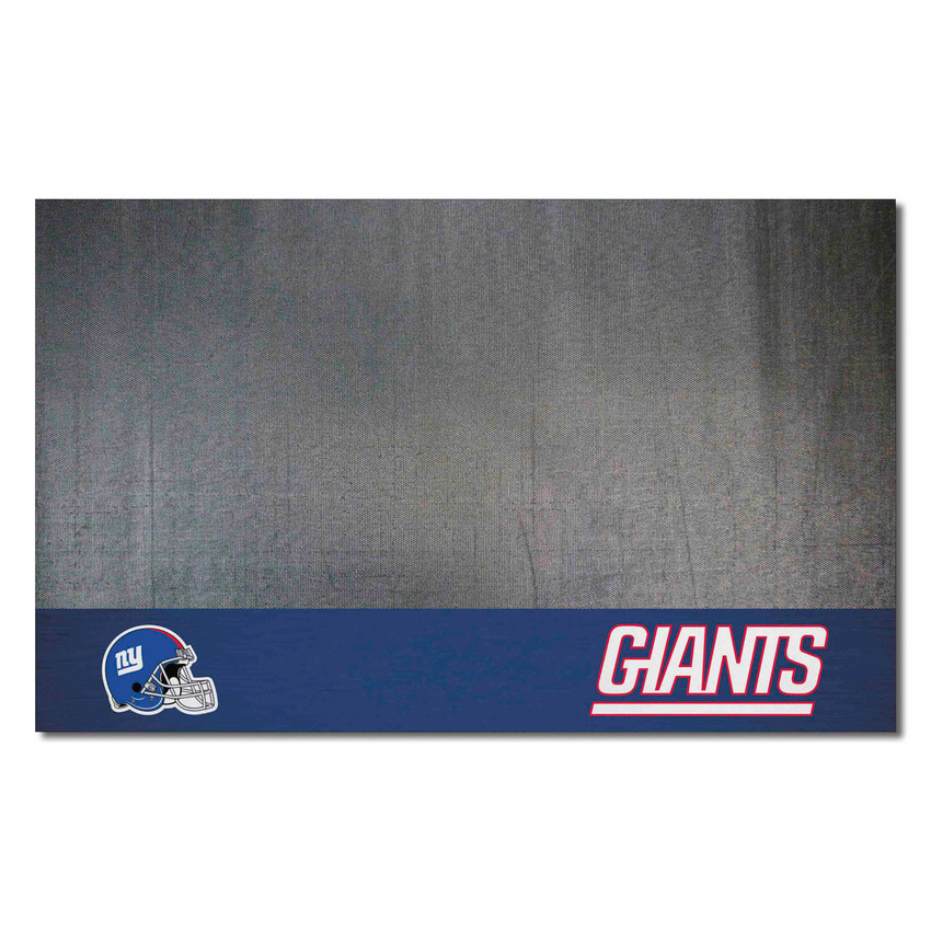 New York Giants Vinyl Grill Mat - 26in. x 42in. NY Primary Logo & Wordmark