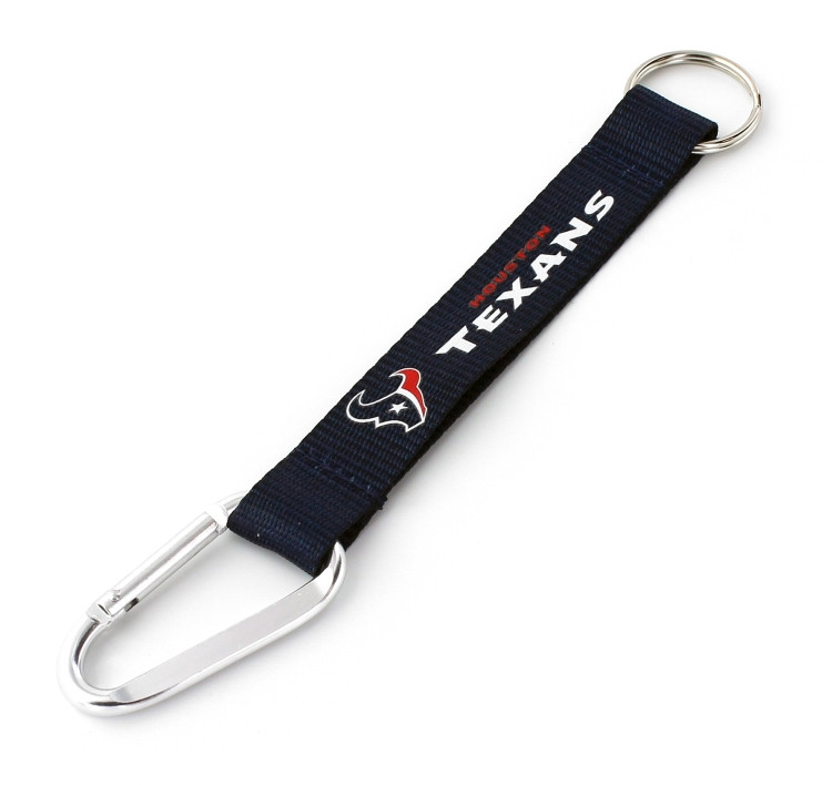 Houston Texans Carabiner Lanyard Keychain ID Holder NFL Fan Accessory Keychain