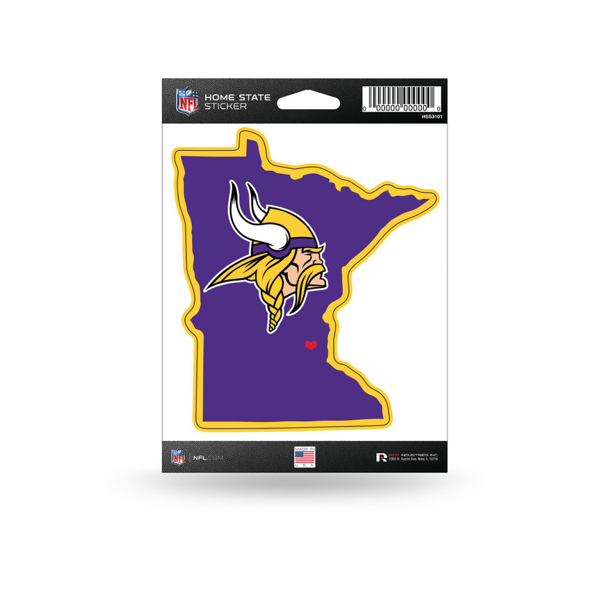 Minnesota Vikings Home State Sticker