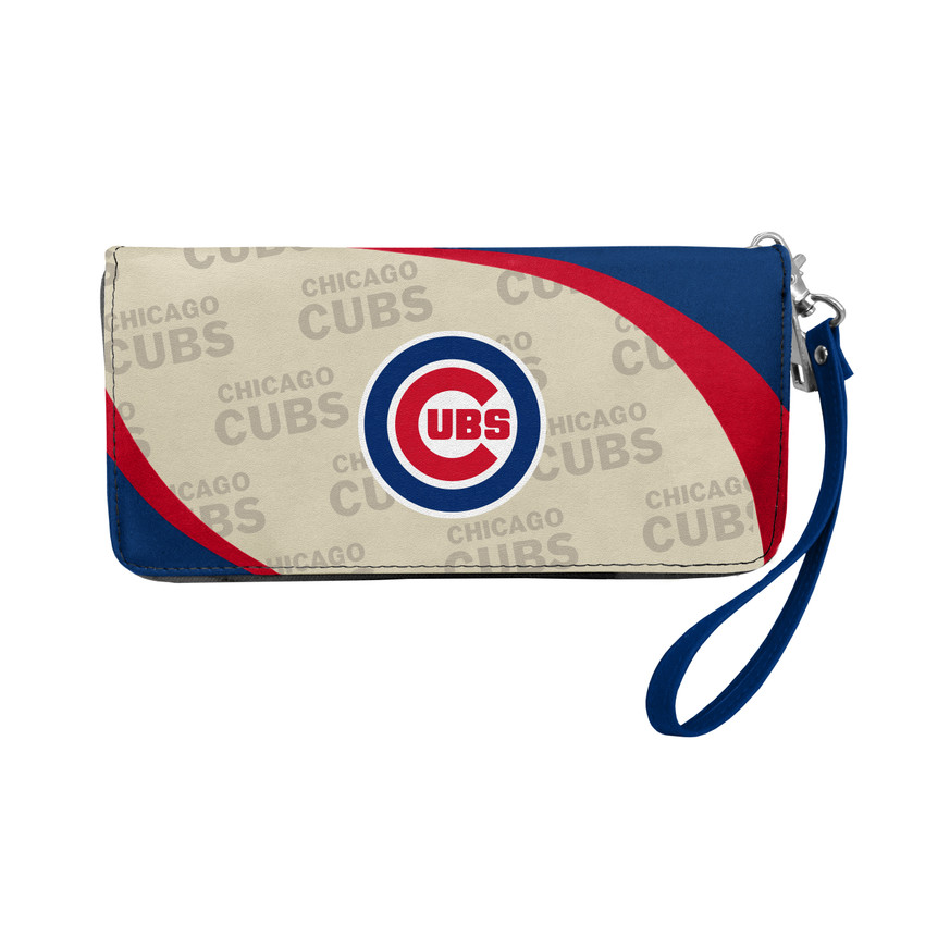 Chicago Cubs Curve Organizer Wallet MLB Fan Wallet Card Holder