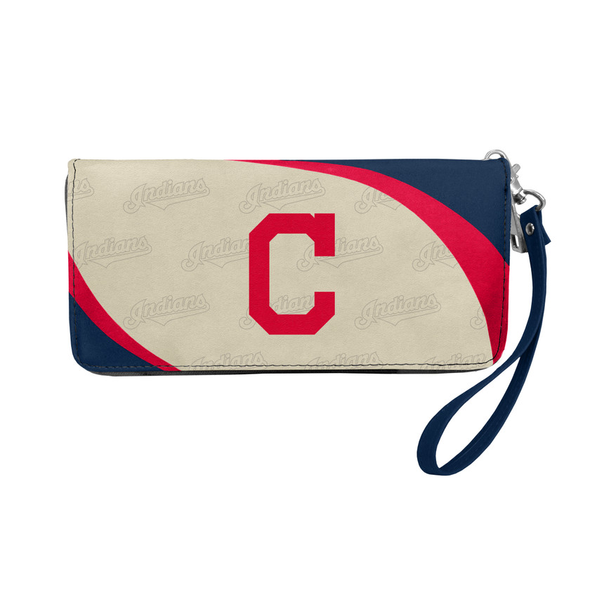 Cleveland Guardians Curve Organizer Wallet MLB Fan Wallet Card Holder
