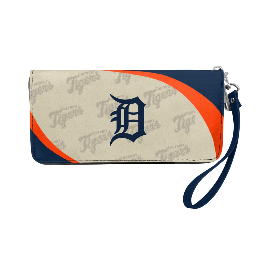 Detroit Tigers Curve Organizer Wallet MLB Fan Wallet Card Holder