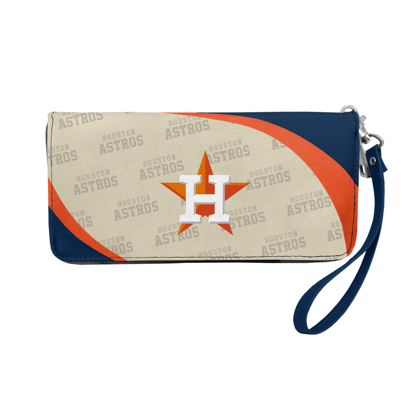 Houston Astros Curve Organizer Wallet MLB Fan Wallet Card Holder