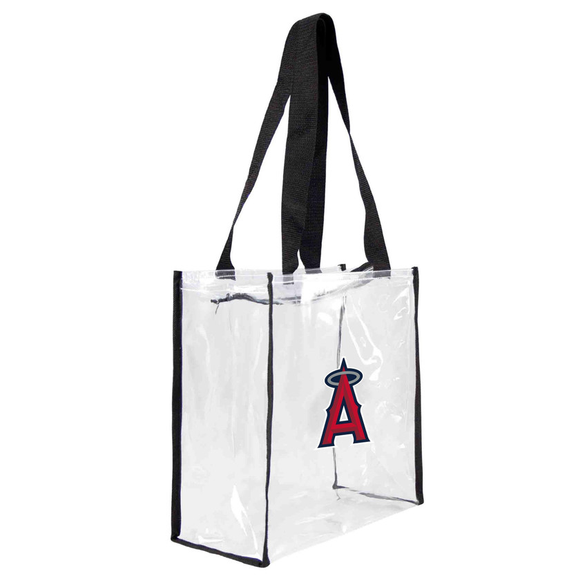 Los Angeles Angels of Anaheim Clear Square Stadium Tote Bag MLB Approved Fan Bag