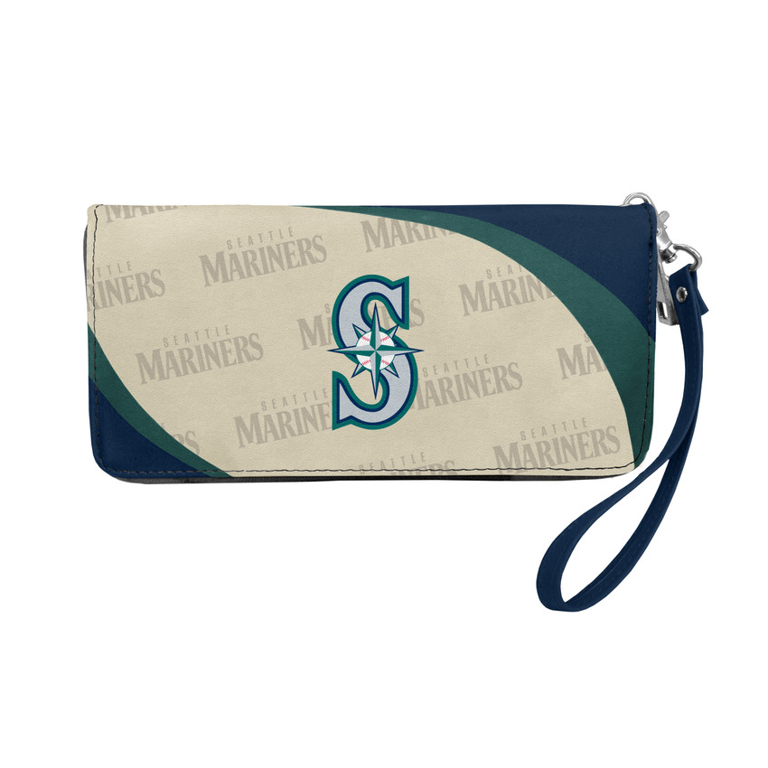 Seattle Mariners Curve Organizer Wallet MLB Fan Wallet Card Holder