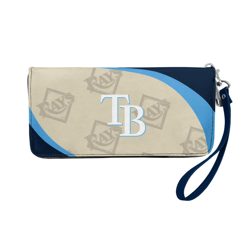 Tampa Bay Rays Curve Organizer Wallet MLB Fan Wallet Card Holder