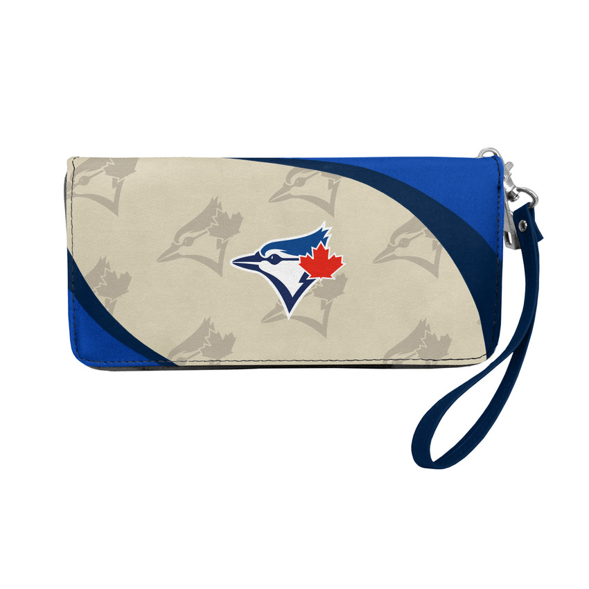 Toronto Blue Jays Curve Organizer Wallet MLB Fan Wallet Card Holder