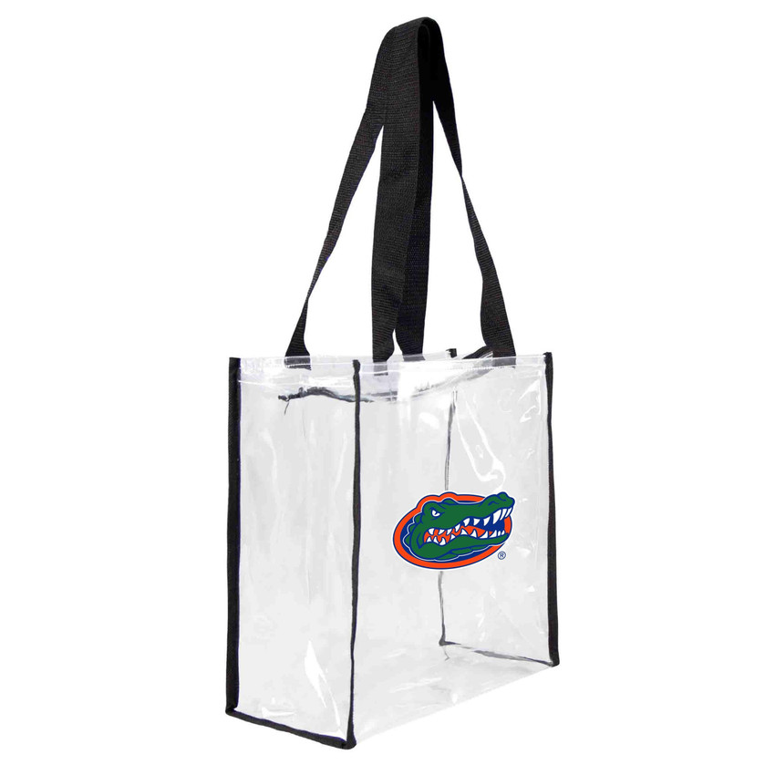 Florida Gators Tote Clear Square Stadium Tote Bag NCAA Approved Fan Bag