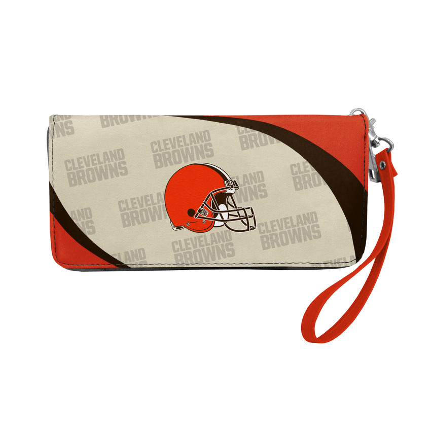 Cleveland Browns Curve Organizer Wallet NFL Fan Wallet Card Holder