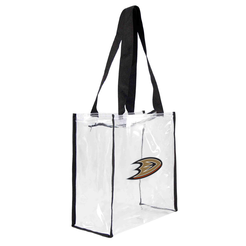 Anaheim Ducks Clear Square Stadium Tote Bag NHL Approved Fan Bag Tote