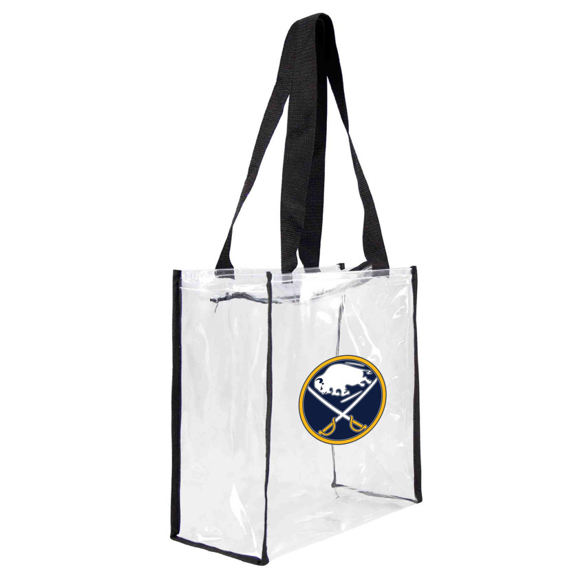 Buffalo Sabres Clear Square Stadium Tote Bag NHL Approved Fan Bag Tote