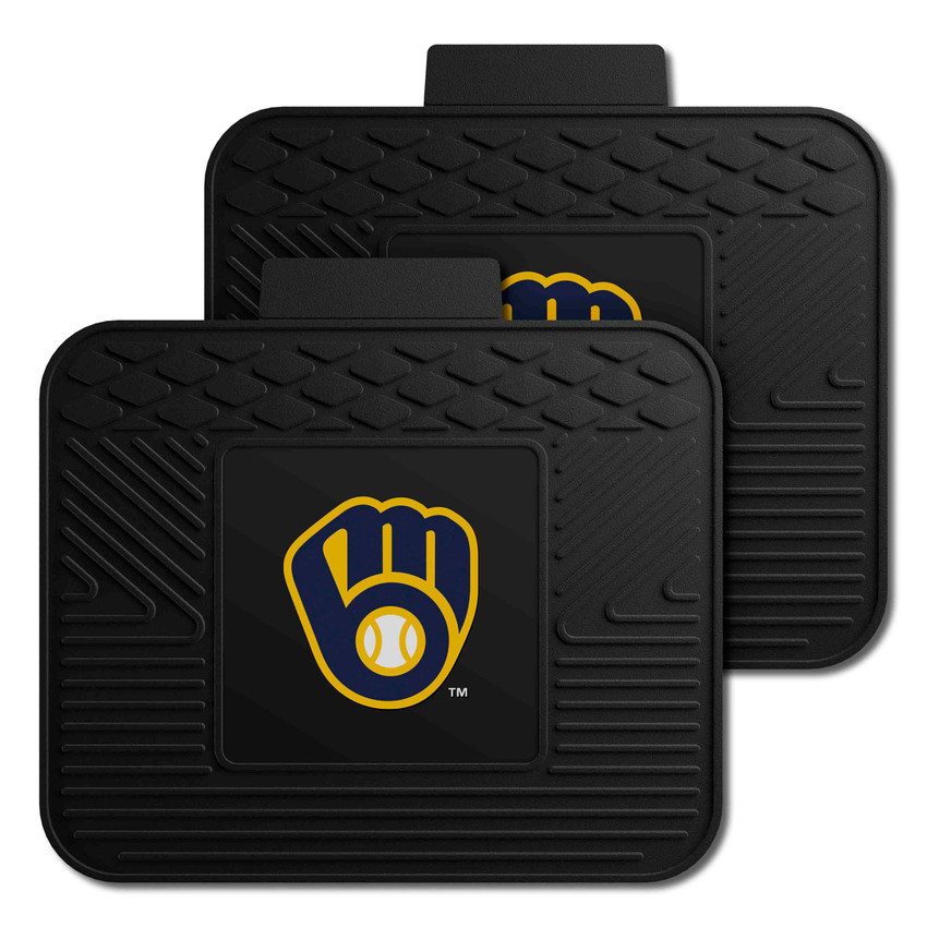 MLB - Milwaukee Brewers 2 Utility Mats 14"x17"
