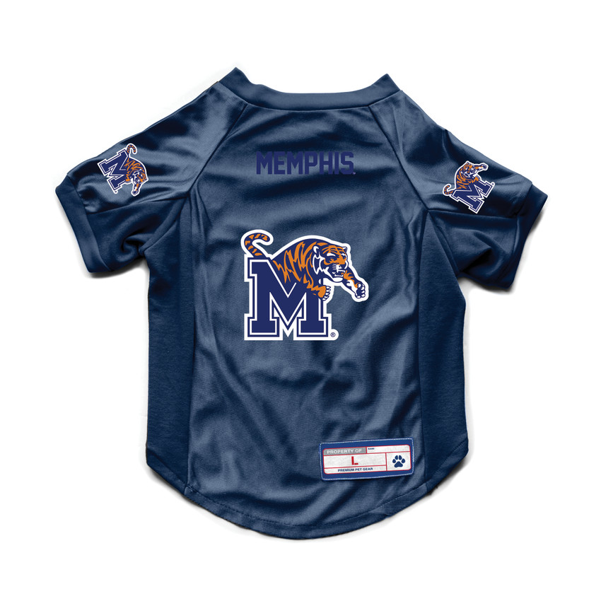 Memphis Tigers Pet Jersey Stretch Size S