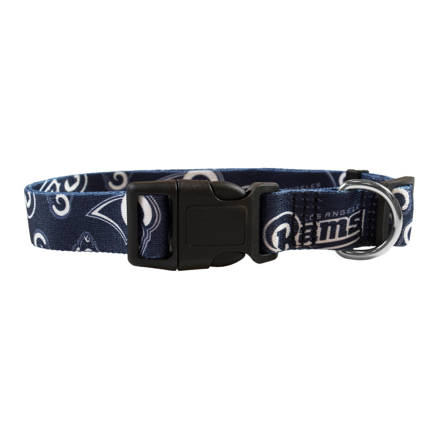 Los Angeles Rams Pet Collar Size S
