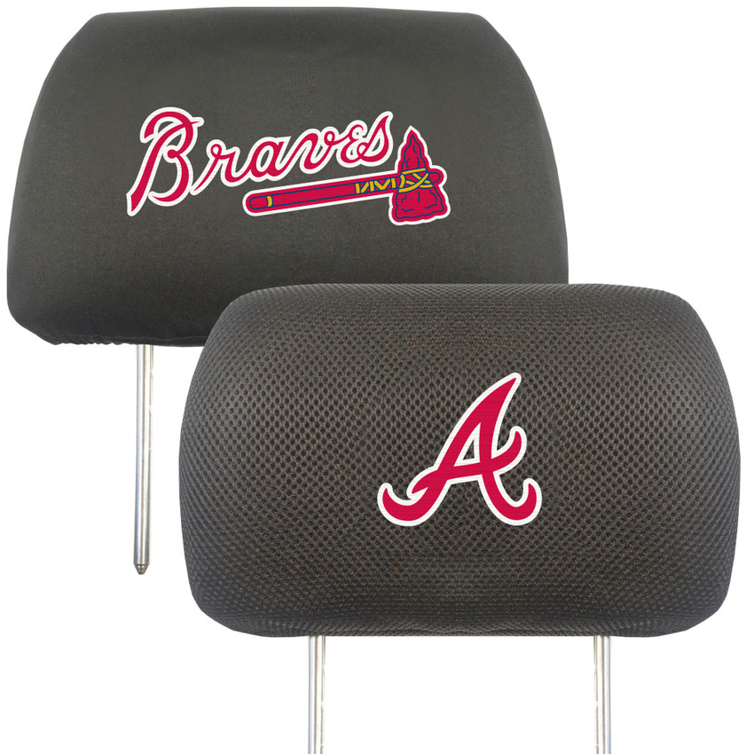 MLB - Atlanta Braves Head Rest Cover 10"x13"