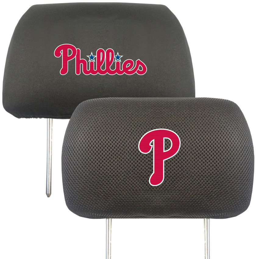 MLB - Philadelphia Phillies Head Rest Cover 10"x13"