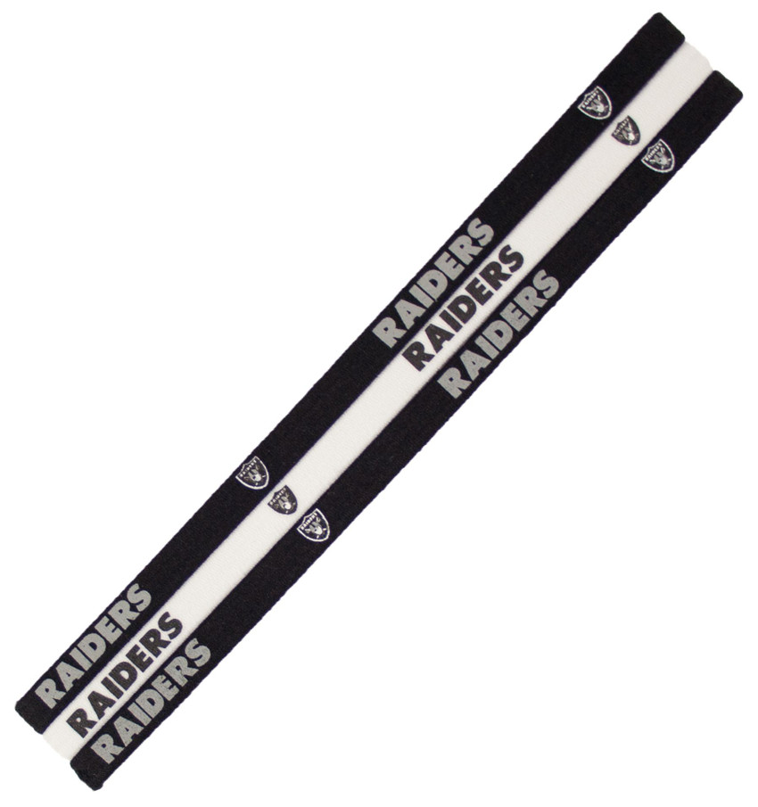 Las Vegas Raiders Headbands Elastic