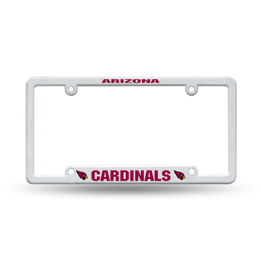 Arizona Cardinals White Plastic Frame