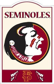 Florida State Seminoles Nostalgic Metal Sign