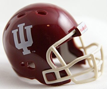 Indiana Hoosiers Helmet Riddell Pocket Pro VSR4 Style Bulk No Packaging