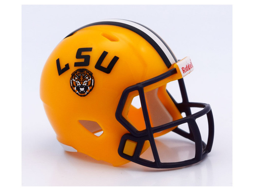 LSU Tigers Helmet Riddell Pocket Pro Speed Style