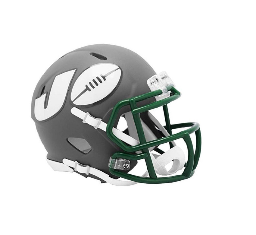 New York Jets Helmet Riddell Replica Mini Speed Style AMP Alternate