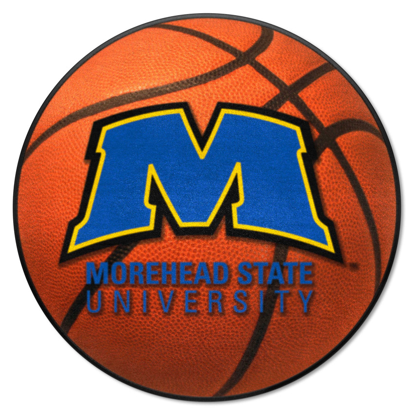 Morehead State Eagles Basketball Rug - 27in. Diameter