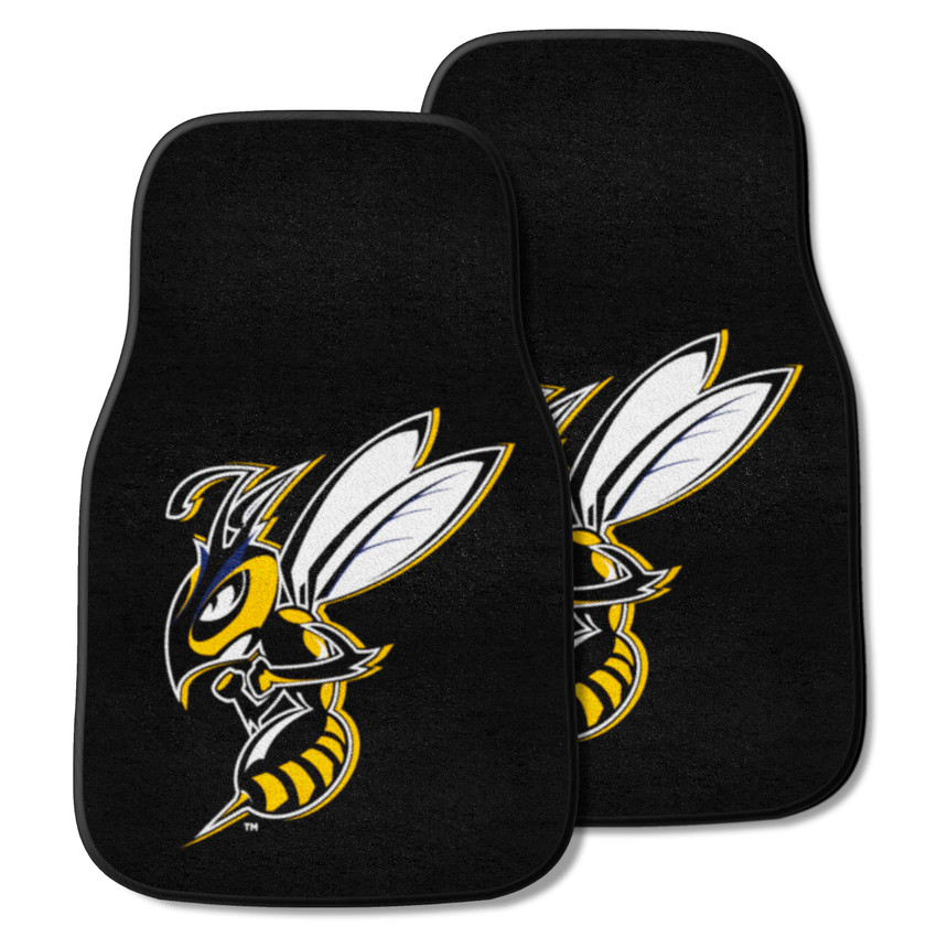 Montana State Billings Yellow Jackets 2-pc Carpet Car Mat Set
