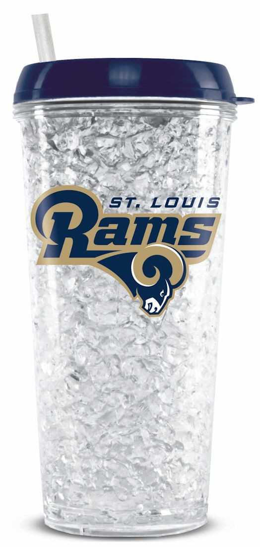 St. Louis Rams Tumbler Crystal Freezer Style