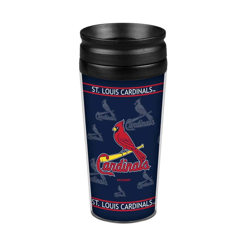 St. Louis Cardinals Travel Mug 14oz Full Wrap Style
