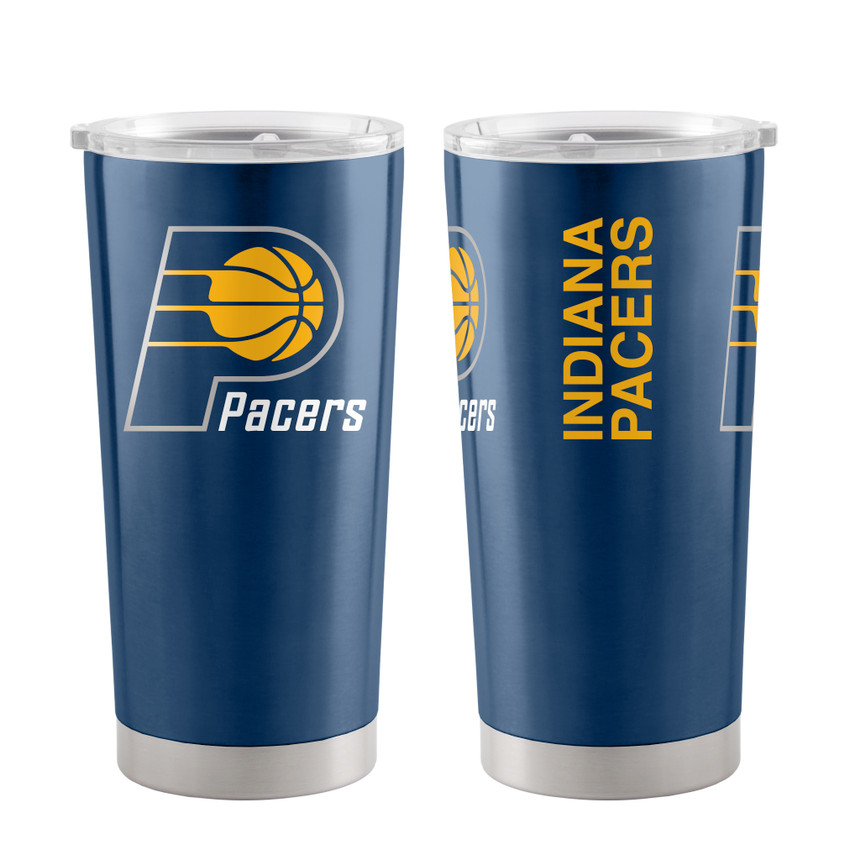 Indiana Pacers Travel Tumbler 20 oz Ultra Blue