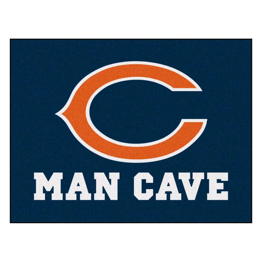 Chicago Bears Man Cave All-Star "C" Logo Navy
