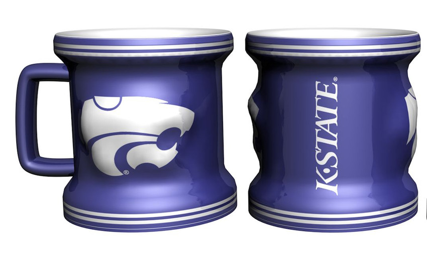 Kansas State Wildcats Shot Glass - Sculpted Mini Mug