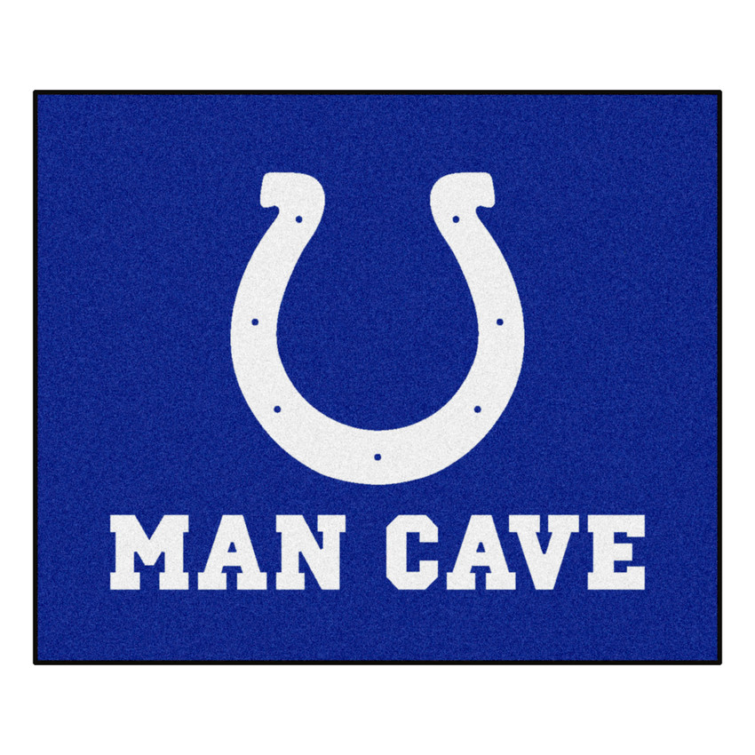 Indianapolis Colts Man Cave Tailgater Horseshoe Primary Logo Blue