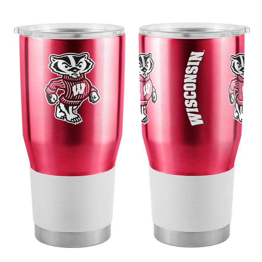 Wisconsin Badgers Travel Tumbler 30oz Ultra Red