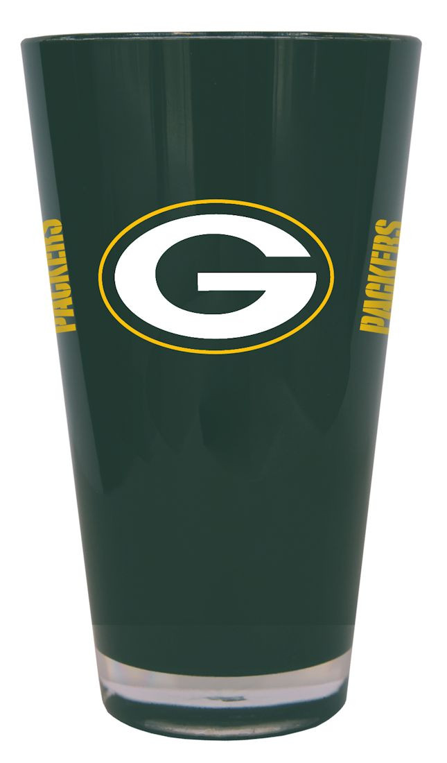 Green Bay Packers 20 oz Insulated Plastic Pint Glass