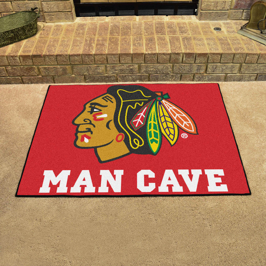 NHL - Chicago Blackhawks Man Cave All-Star 33.75"x42.5"