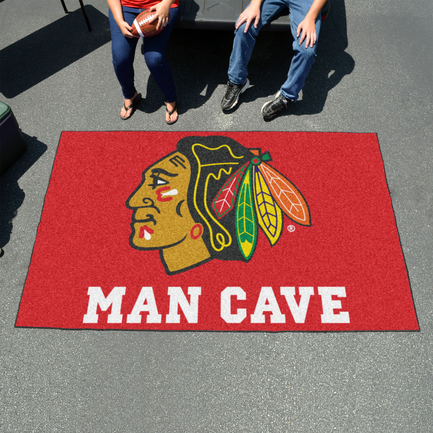 NHL - Chicago Blackhawks Man Cave UltiMat 59.5"x94.5"