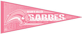 Buffalo Sabres Pennant - Pink