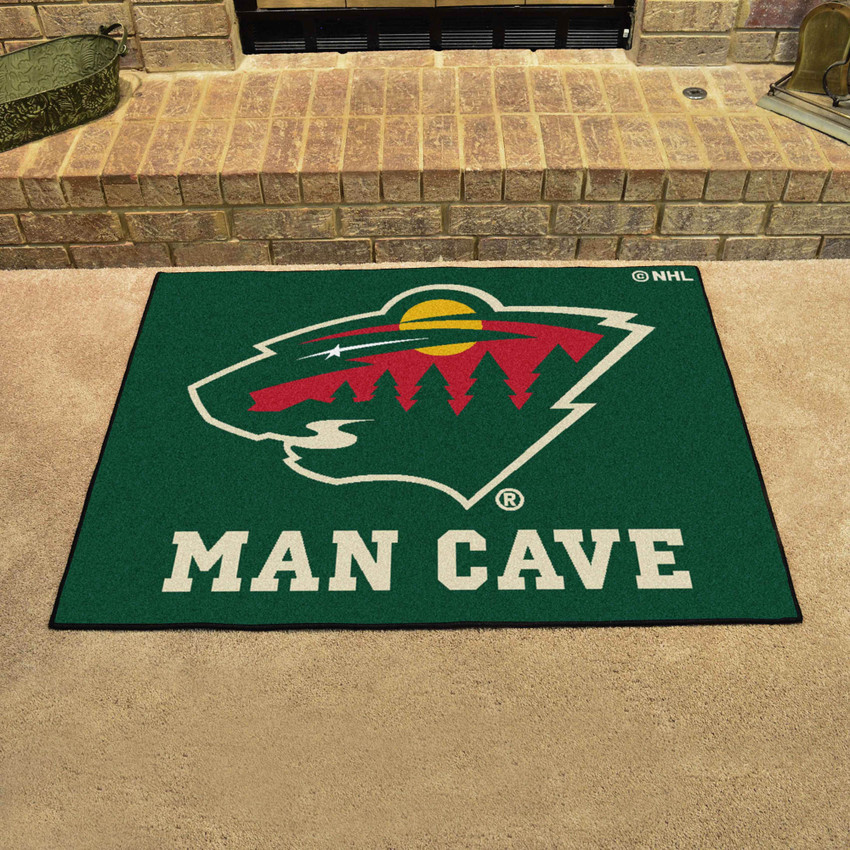 NHL - Minnesota Wild Man Cave All-Star 33.75"x42.5"