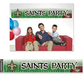New Orleans Saints Banner 12x65 Party Style