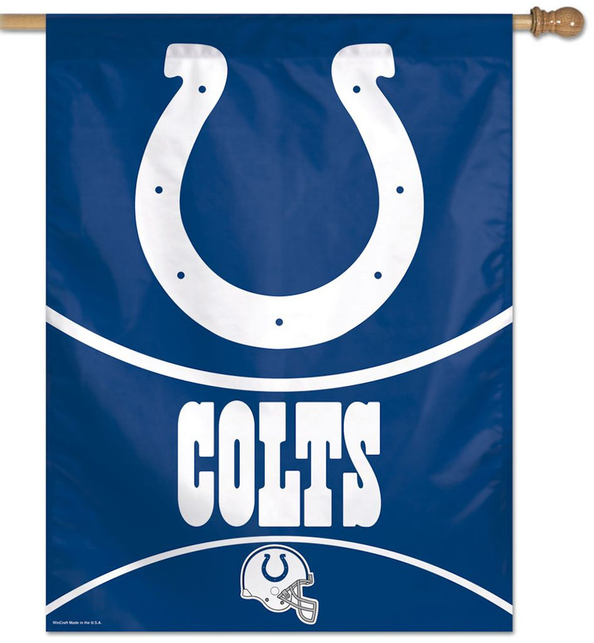 Indianapolis Colts Banner 27x37 Vertical