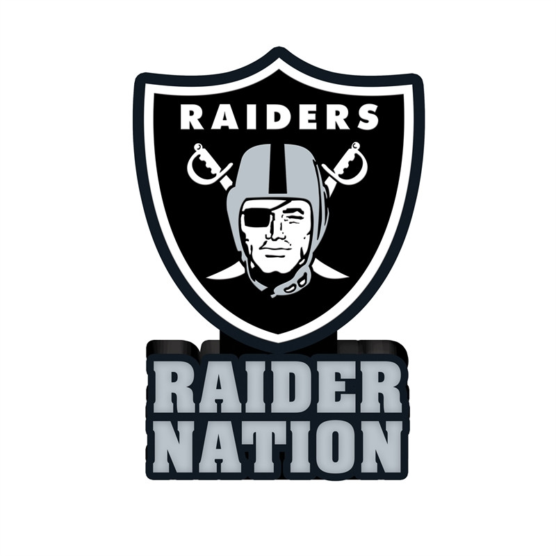 Las Vegas Raiders Garden Statue Mascot Design