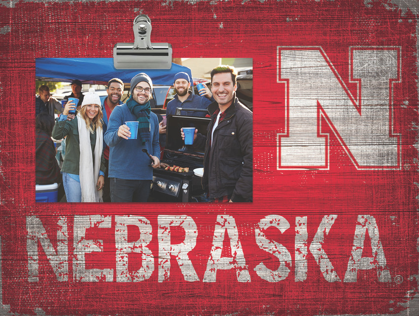 Nebraska Cornhuskers Clip Frame